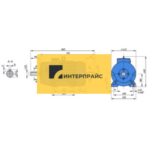 Электродвигатель МTKF-311-6 11кВт
