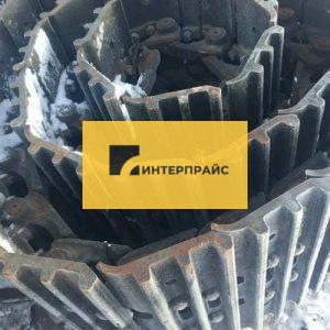 Гусеница болотоходная для ЧТЗ с шарниром на консистентной смазке (45 звеньев, башмак 900 мм) зам.звено ГМ-2-03СП